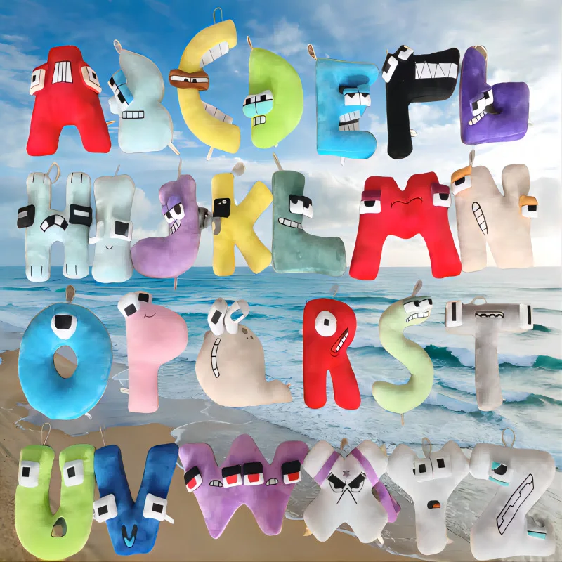 4/8/26pcs Alphabet Lore Plush Valentine's Day Gift Letter Stuffed Animal  Plushie Doll Toys Kids Gifts - AliExpress