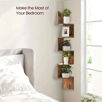 Floating Wall Corner Shelves 1