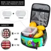 Cartoon Game 
Sprunki Incredibox Insulated Lunch Bags Large Reusable Cooler Bag Lunch Box Tote Office Travel Men Women 4
