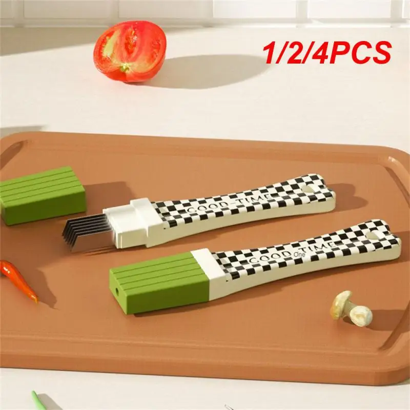 Grattugia 1/2/4 Pezzi La Lama Affilata Reale Risparmia Tempo Conveniente Affettatrice E Cubettatrice Per Verdure Durevole