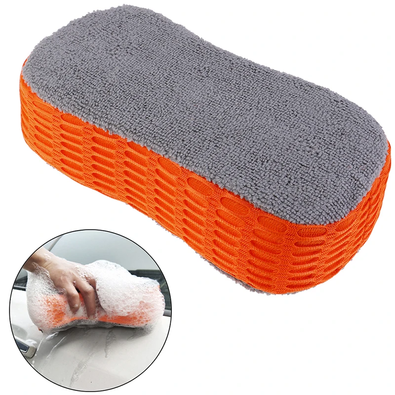 Car Wash Sponge Absorbent Thick Sponge Bicycle Motorcycle Household Cleaning