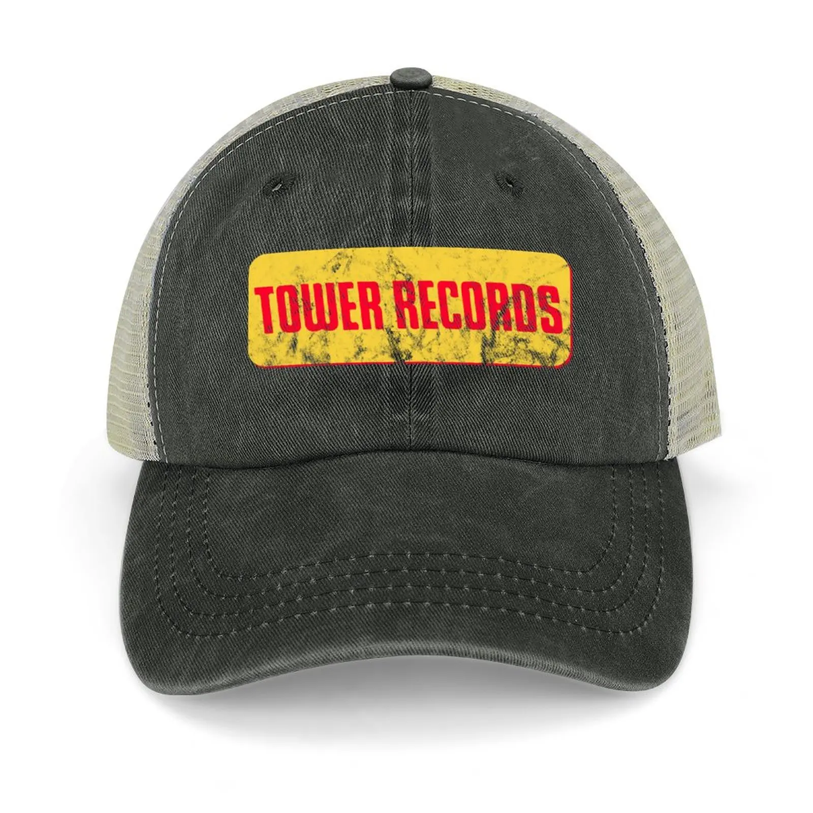 

Tower Records TShirt Cowboy Hat Sun Cap fishing hat Hat Man Luxury derby For Women 2024 Men's