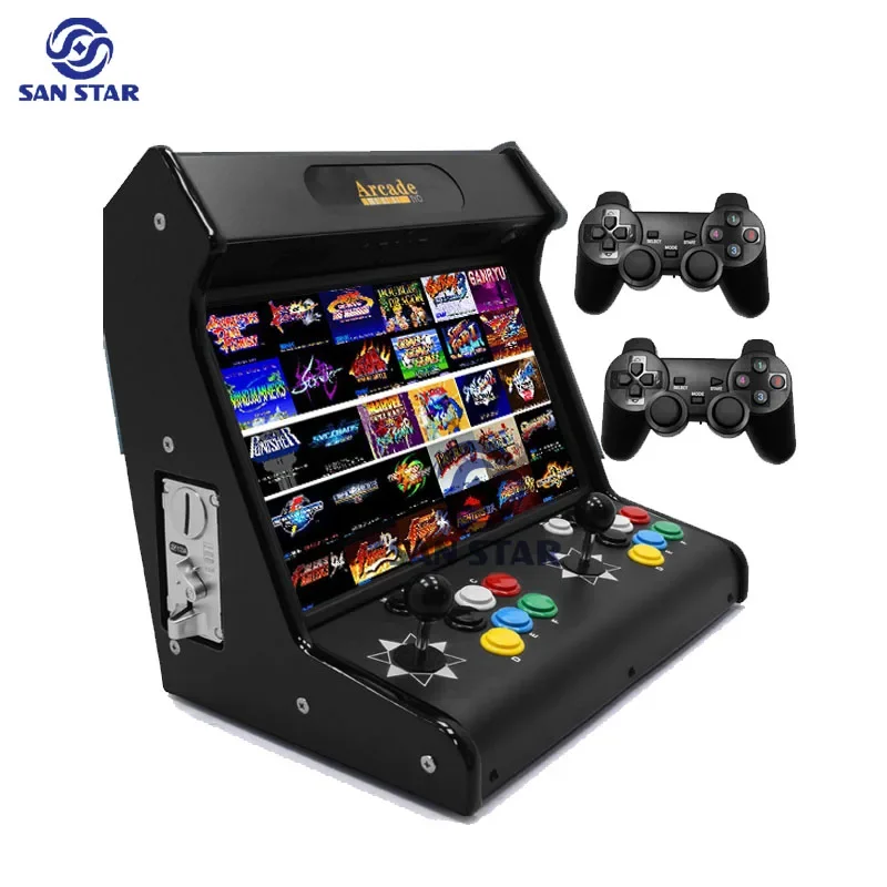 Pandora 23000 Arcade Game Plush Portable Arcade Bartop Machine Con Sistema Di Monete Bartop Arcade Bartop Machine