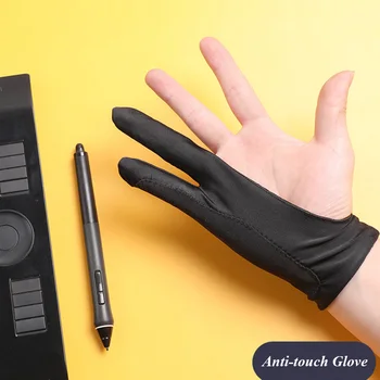 Universal Professional Artist Anti-touch Drawing Glove for Graphic Drawing Tablet Using, Suitable for Left and Right Hand