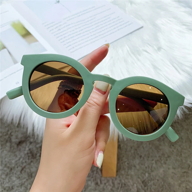 HBK Unisex Big Round Sunglasses Luxury Retro Oversized Shade for Women Men Brand Designer Good Quality Green Black UV400 Oculos oversized sunglasses Sunglasses