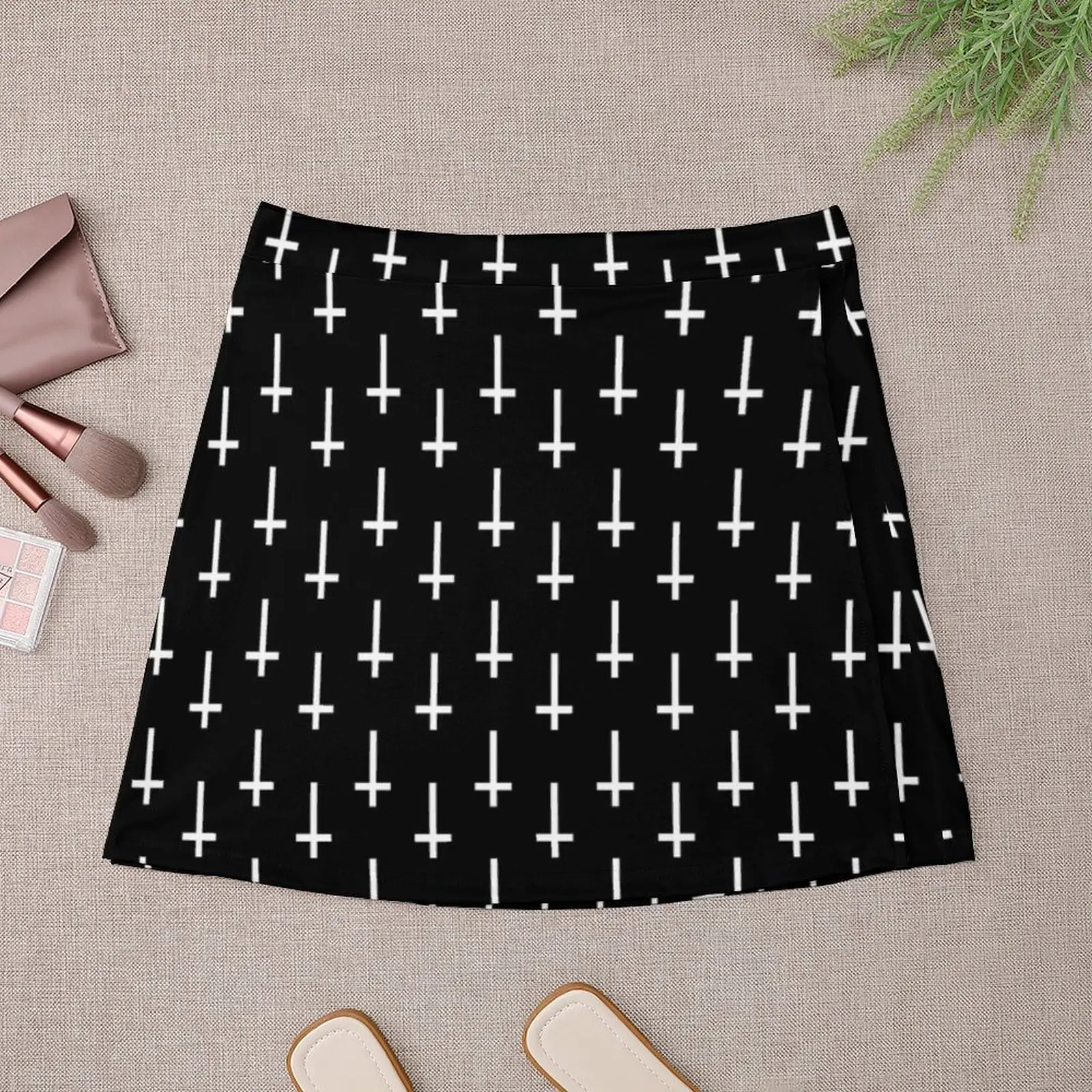 upside down cross Mini Skirt kawaii clothes korean fashion