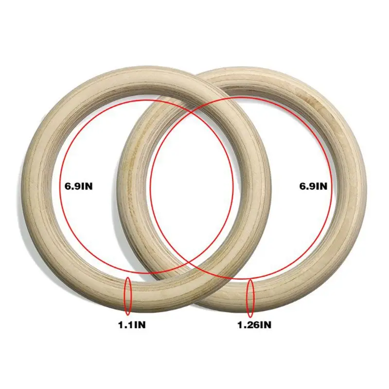 Gymnastic Rings 1Pc 28/32mm for Cross-Training Workout