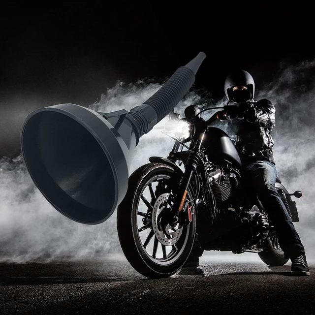 Gasoline Filling Extension Pipe Flexible Engine Refueling Snap Funnel for Car Motorcycle Water Oil Filter Funnels Draining Tools 2