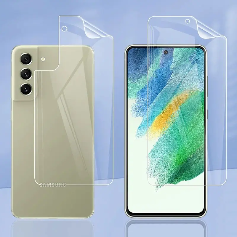 

6PCS Matte Hydrogel Film for Samsung S20 S21 S22 Plus Ultra FE Screen Protector for S20FE S21FE Front and Back Protective Film