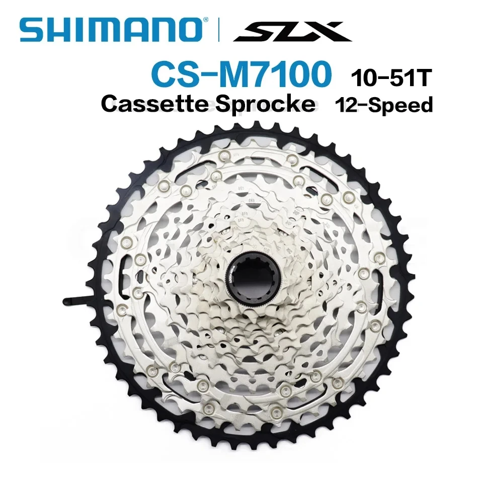 Shimano SLX CS M7100 Cassette 12 speed Freewheel Cogs