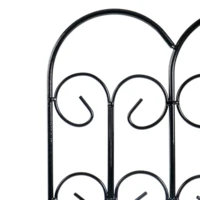 Versatile Rectangle Design Garden Trellis Metal Fencing Trellis Gates for Indoor Outdoor Climbing Plants 2
