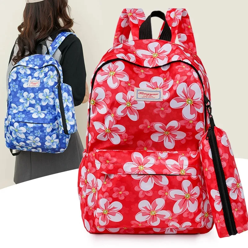 Korea School Backpack for Teenager, Stitch Kanken Laptop Backpacks for Women, Back Bag for Girl, Children's Backpack Schoolbag