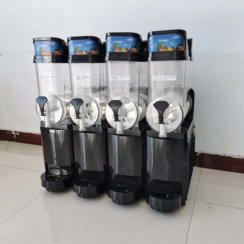 

PBOBP Commercial Slushie Machine Slush Maker Frozen Drink Dispenser Ice-Cool Juice Smoothie Granita Vending Machine