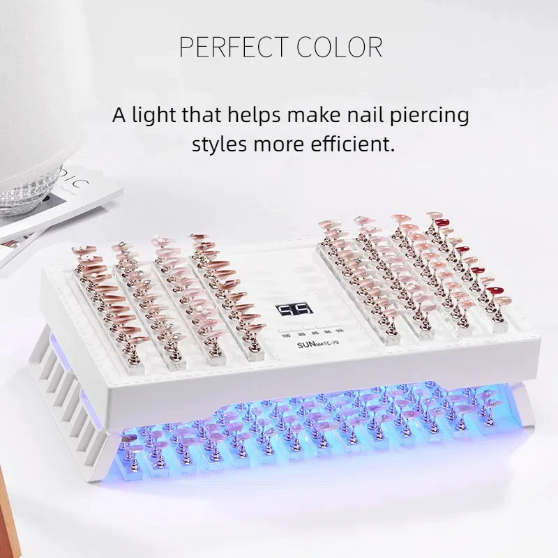 Professional Hand Pillow Large Space Nail Dryer 90 Led Nail Dryer UV Lamp for Curing All Gel Nail Polish Motion Sensing Manicure 3