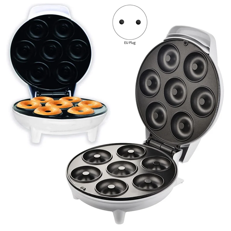 Mini Donuts Machine 220V Donut Maker Machine DIY Home Use Mini Doughnut Maker White EU Plug 3