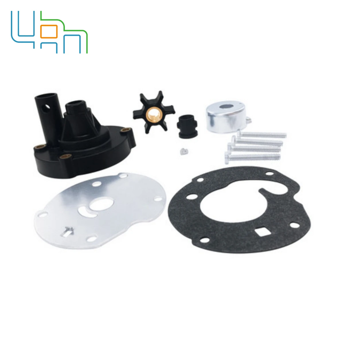 763758 391391 Kit di riparazione della girante della pompa dell'acqua per Johnson Evinrude OMC 5.5 6 7HP fuoribordo 763758 391391 778166 382797