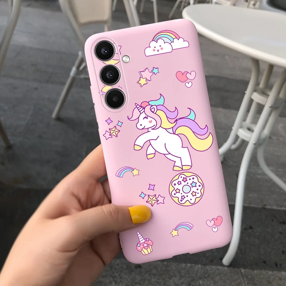 Cute Love-Heart Macaroon Silicone Phone Case