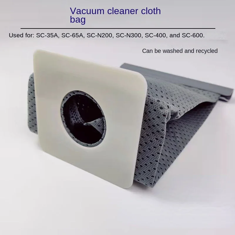 

Suitable for Sanyo Vacuum Cleaner Accessories SC-33A SC-35A SC-N300 SC-S35/38A Non-woven Bags Washable Dust Collection Bag
