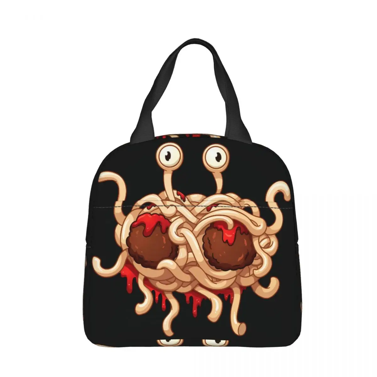 

Классическая коробка для ланча, детская Алюминиевая сумка для летающих спагетти-моностера, портативный Ланчбокс из фольги