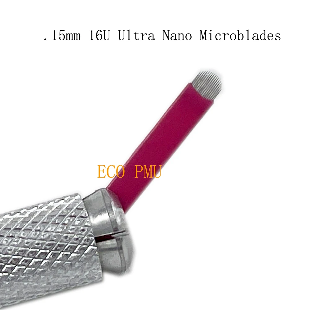 Microcuchillas Ultra Nano en forma de U, 15mm, 50 unidades