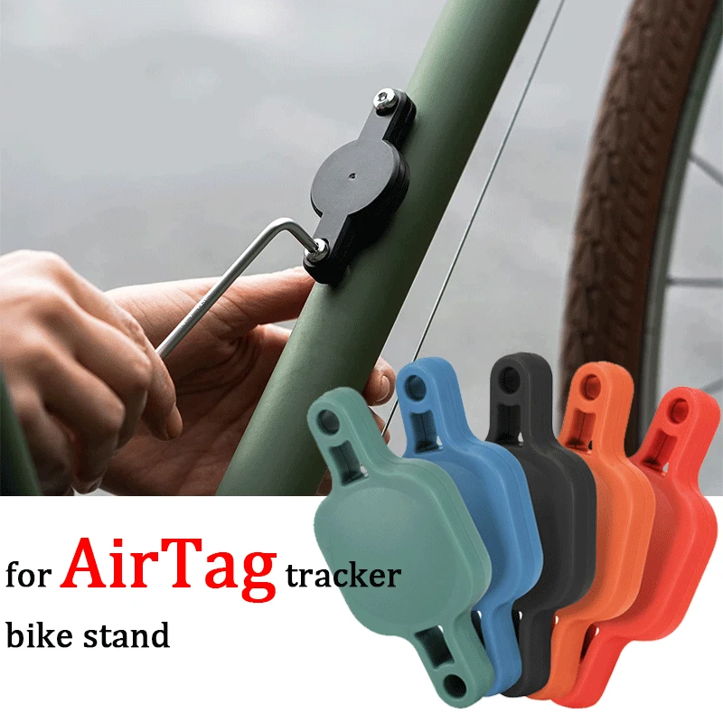 Universal Bike Tracker Hidden Locator Immobilizer Protective Cover Bike Water Bottle Box Holder for Apple AirTag Anti Lost Tracker Anti Lose Tracker Item Locator Anti Lost Locator