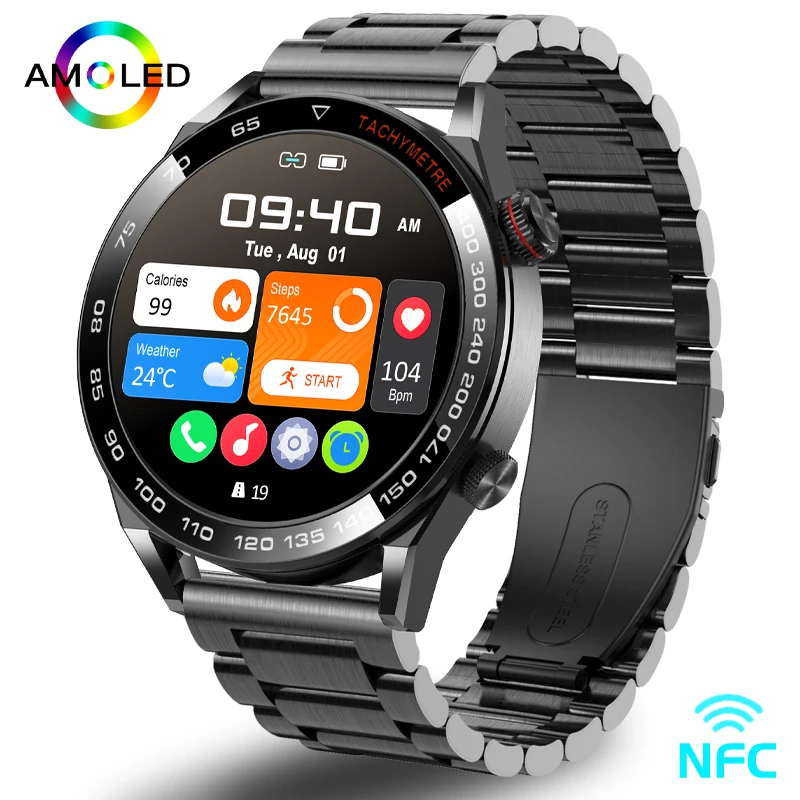 

Neutral Bluetooth Sports Smartwatch High Battery Life Without Black Border Design IP68 Waterproof High-definition Display