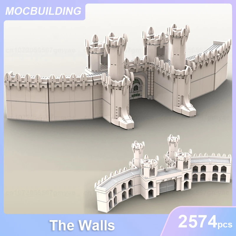 

The Walls Model MOC Building Blocks DIY Assemble Bricks Architecture Educational Creative Collection Toys Xmas Gifts 2574PCS