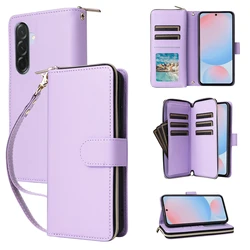 Crossbody Strap Purse Case - Galaxy M13 5G (Light purple)