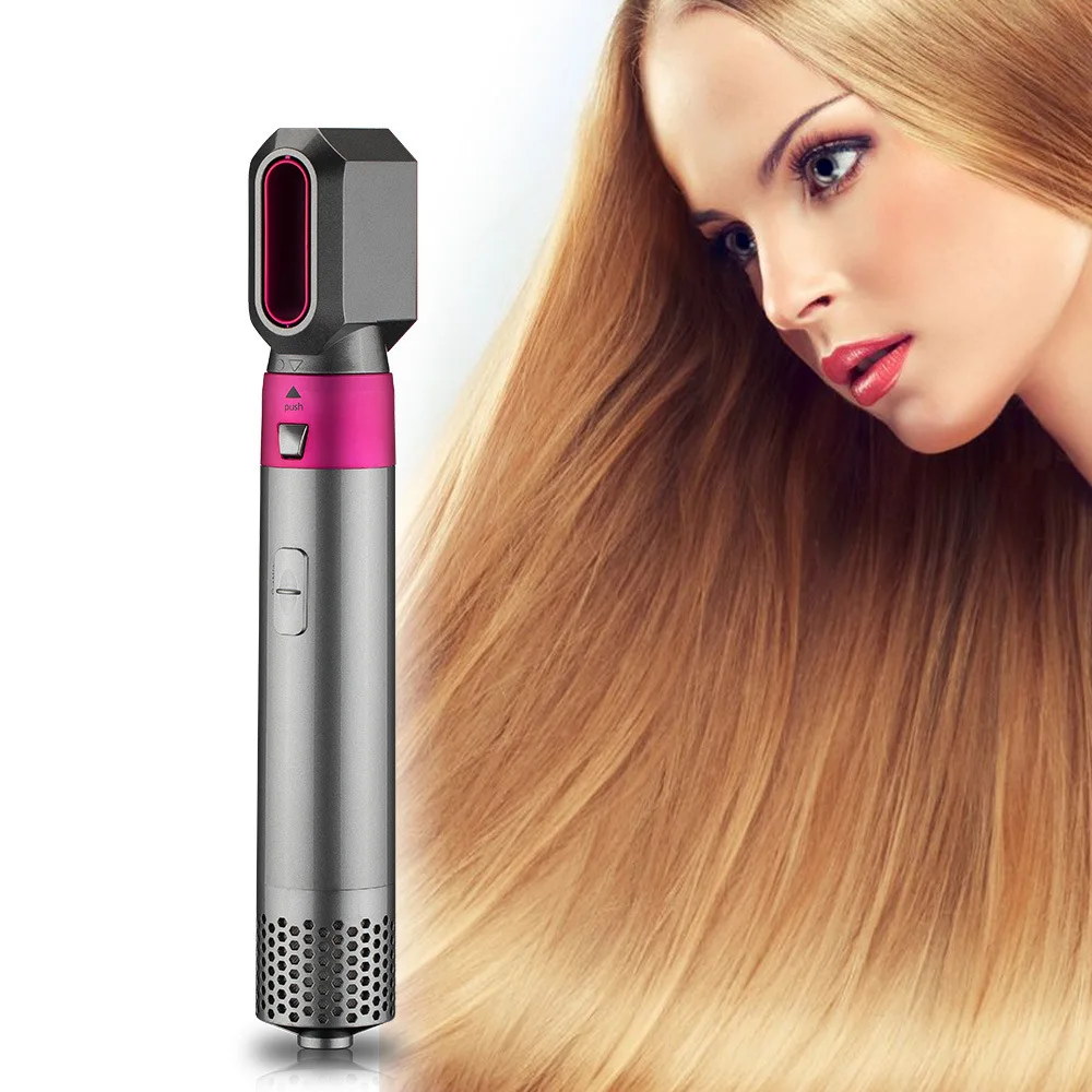 Modelador de Cabelo Alisadores de Cabelo Secador de Cabelo Estilo de Cabelo 5 em 1 Escova Secador Estilor Ferramentas Profissional Salão Curling Ferros Pente Quente 7 Computers & Electronics