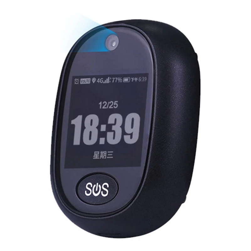 

4G GPS-трекер с подвеской V45 для детей старшего возраста мини GPS Персональный трекер Будильник Говорящие часы водонепроницаемые