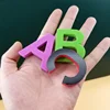 24-76pcs Magnetic Alphabet Letters EVA Foam Refrigerator Stickers Toddlers Kids Learning Spelling Counting Educational Toys Gift 4
