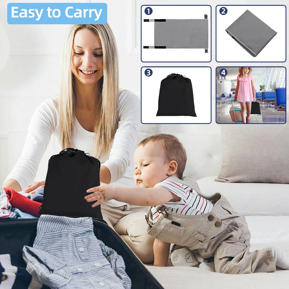 Airplane Foot Rest Kids Travel Airplane Bed Baby Pedals Bed Portable Travel Foot Rest Hammock Kids Airplane Seat Extender Leg Rest For