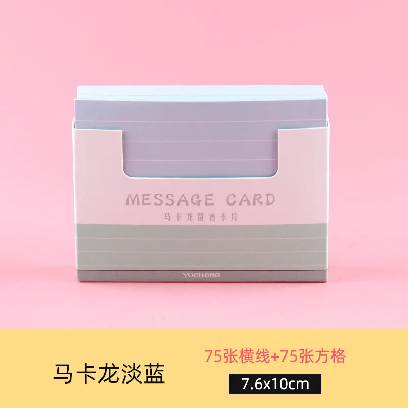Sticky Note Ins Large Writeable Index Card Student English Word Card 150  Thickened Memo Note Cards Cute Memo Pads Kawaii Decor - Memo Pad -  AliExpress