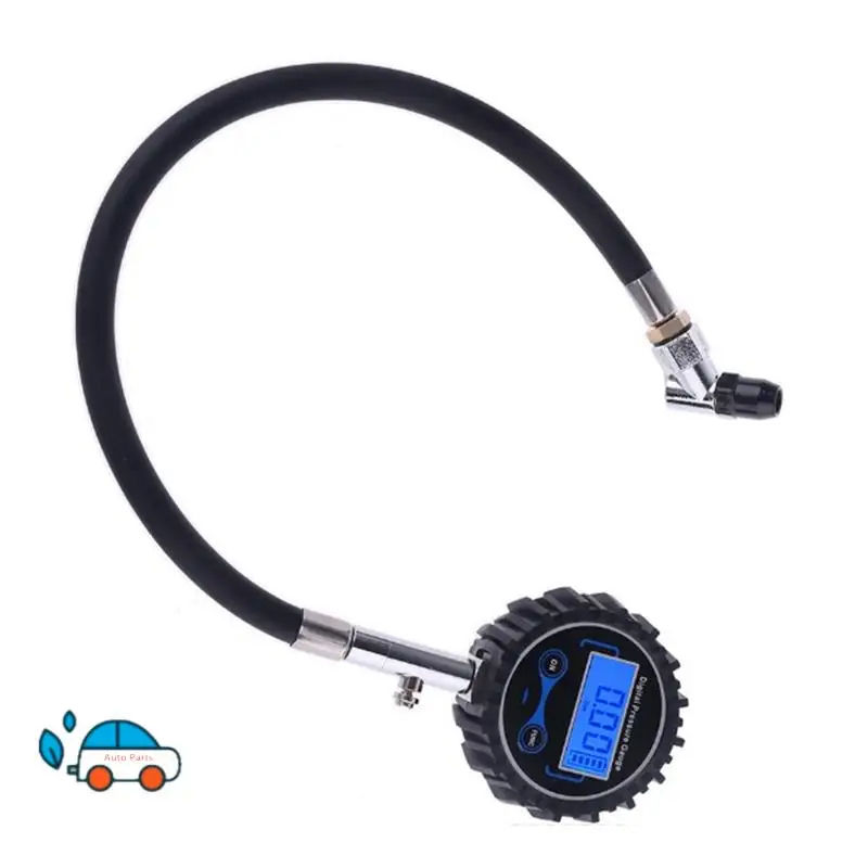 3～200PSI Car Tire Pressure Gauge LCD Display High Precision Digital Tire Tester For Car Truck Vehicle Motorcycle