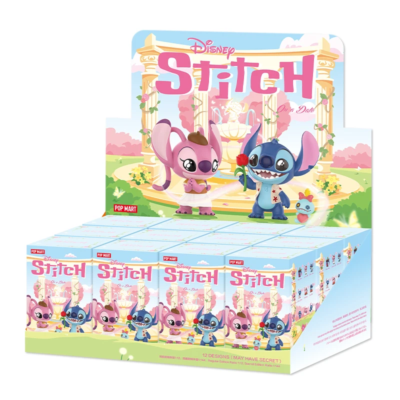 thumbnail image 1 of POP MART Disney Stitch The Playdate Series Caja Sorpresa Juguetes Caja Misteriosa Mistery Caixa Figura de Acción Surpresa Modelo Regalo de Cumpleaños, 1 of 5