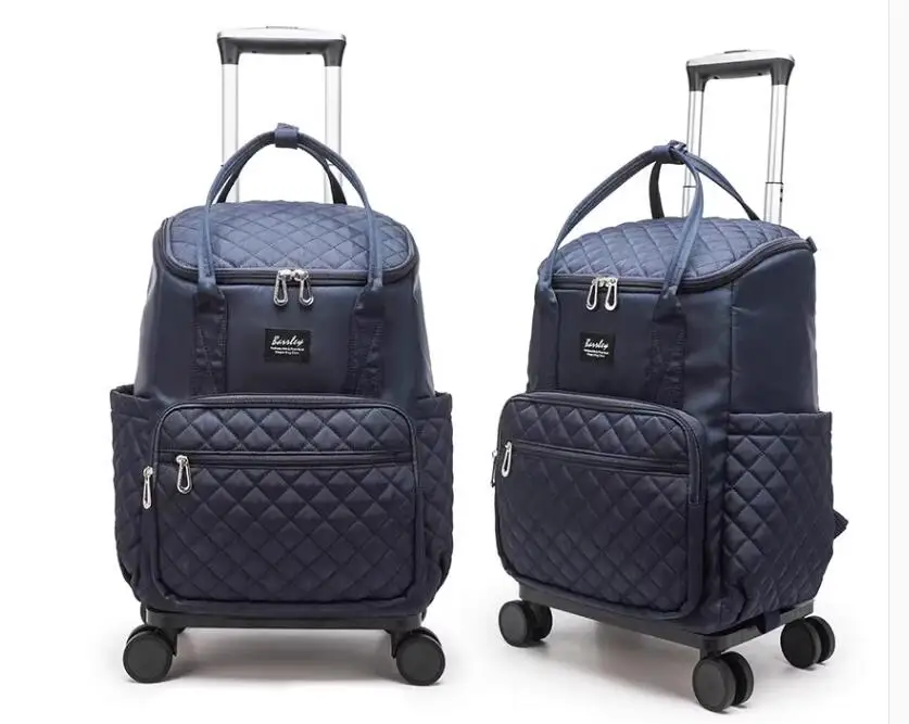 

Women Rolling Duffle Bag Cabin Rolling Backpack for Women Wheeled Luggage Travel Bag on wheels Trolley Suitcase wheeled Backpack