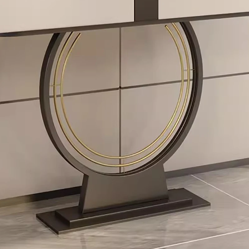 Consolle di lusso italiano Consolle da ingresso per soggiorno estetico moderno con contenitore Mobili Stoliki Do Salonu alla moda - immagine 4