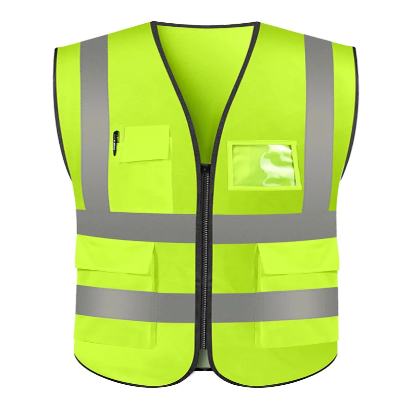 Reflective vest large size 5XL for men women safety construction worker security reflective vest safety vest high visibility vest