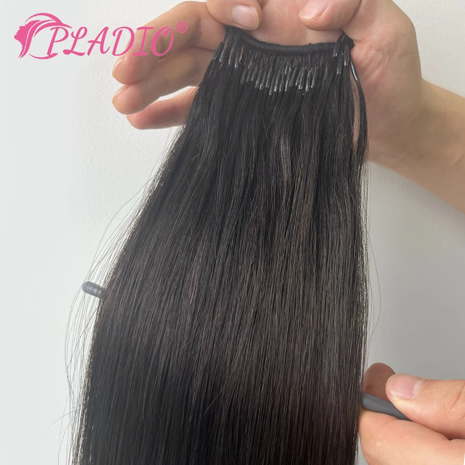 0.8g/Pcs Korea Popular Cotton String Twins I-tip Thread Hair Extensions  Brazilian Keratin Remy Hair Extension for Asian Women - AliExpress