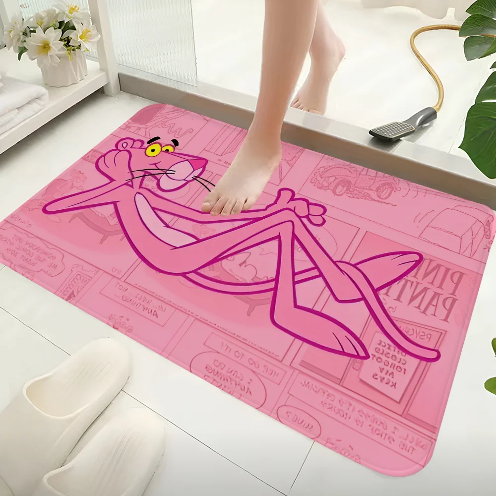 Cartoon P-Pink P-Panther Classic Movie Posters Wall Sticker for Living Room Bar Decoration