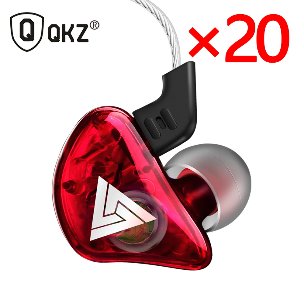

20pcs/lots Original QKZ CK5 Wholesale Wired Headphones and Earphones Headset With Microphone Earphone in Ear Headphones Earpiece