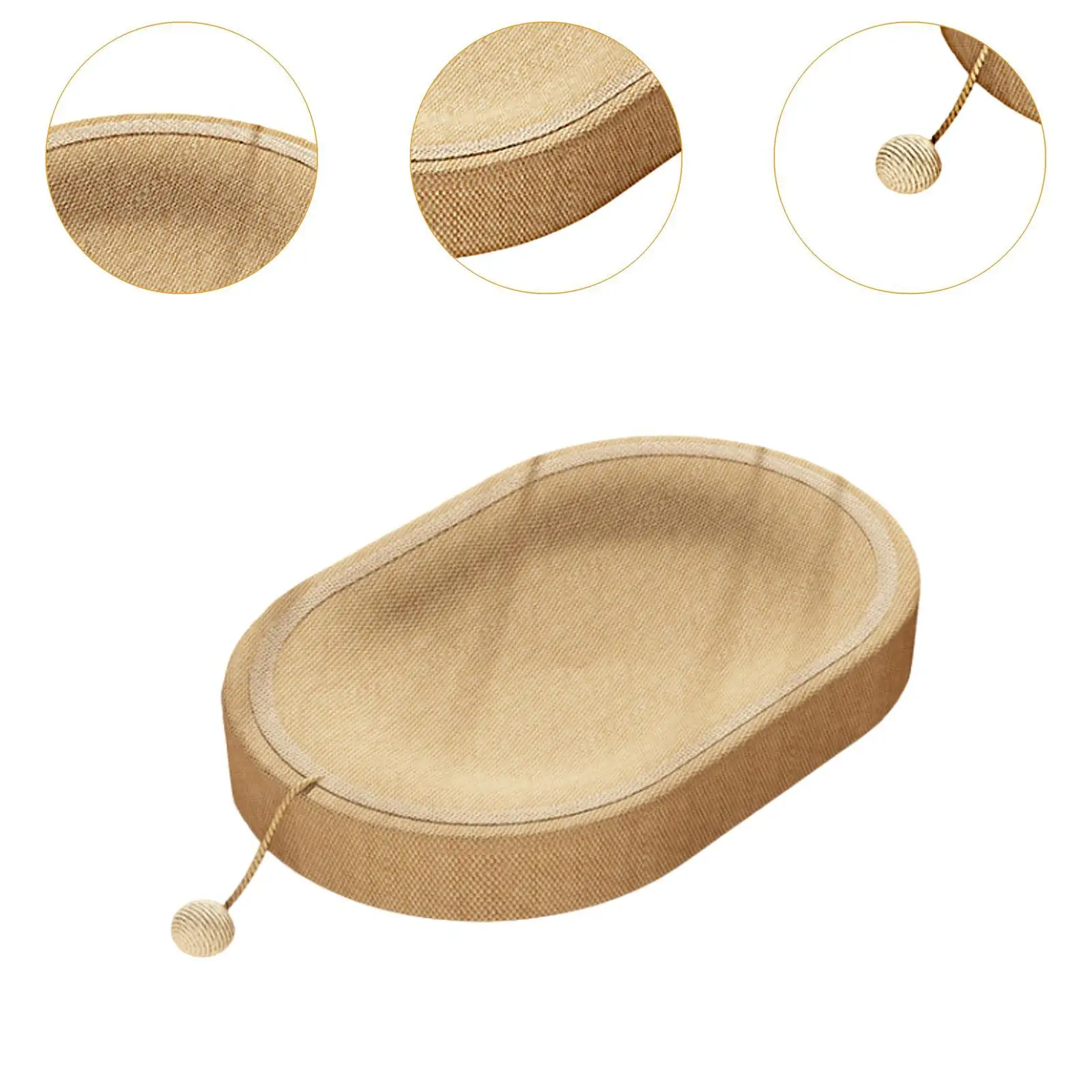 Cat Scratcher Bed Pet Cat Lounge Bed,Sturdy,Versatile Modern Kitten Sleeping Nest Cat Scratching Pad for Cats Outdoor Indoor