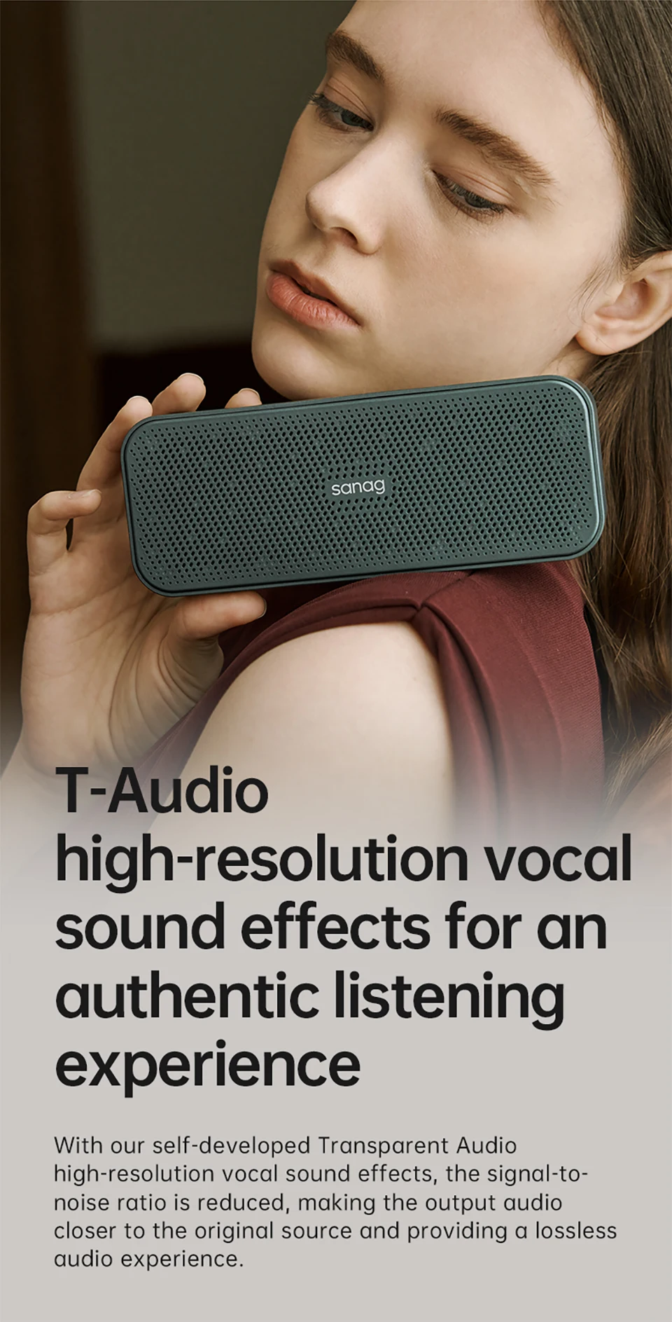 Sanag X15 10W Portable Bluetooth Speaker description image 3