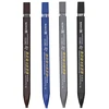 Thick Flat Head Mechanical Pencil Drawing 2B with Refills Pencil Office Supplies Writing Automatic Office School Supplies 6