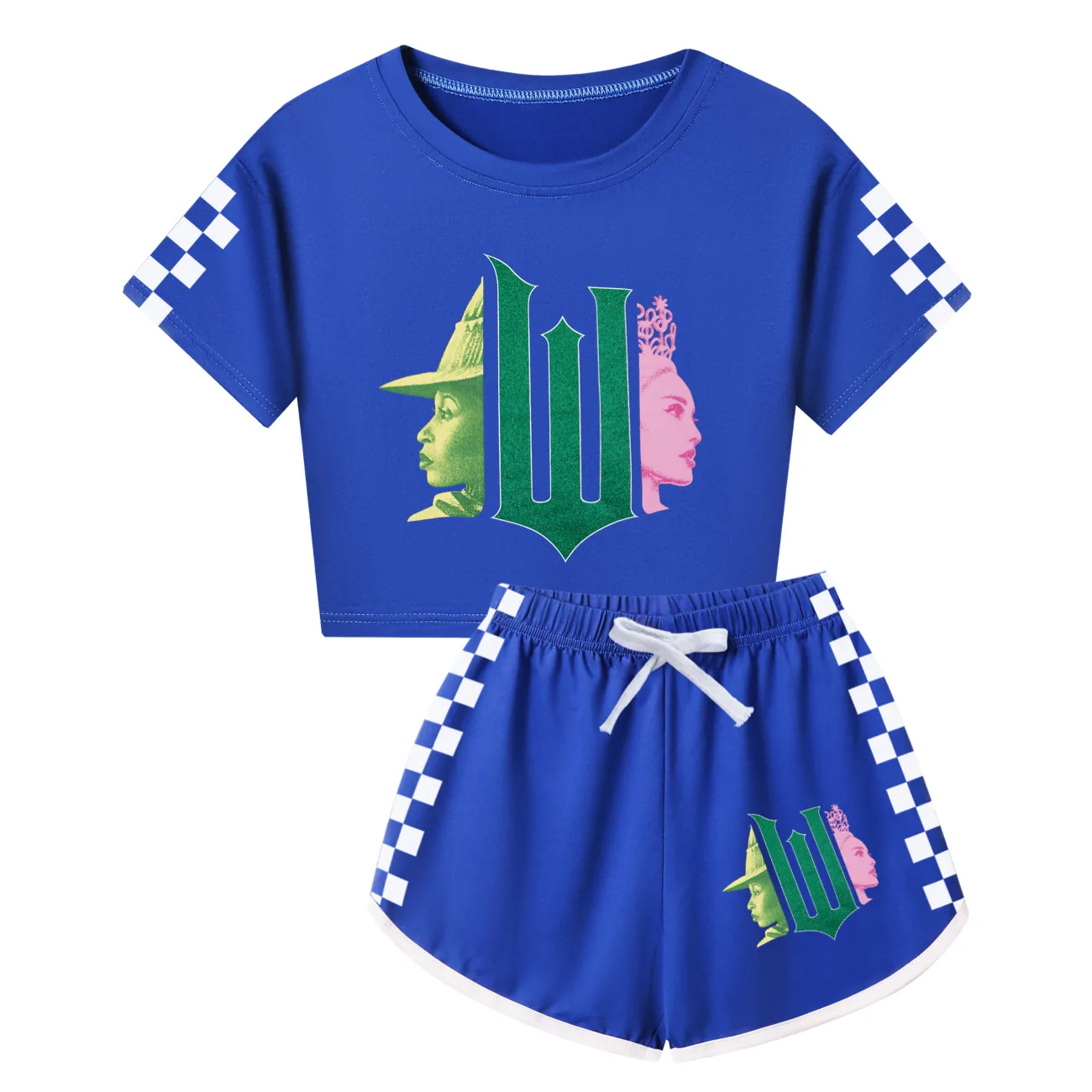 Kids Cartoon T-Shirt & Shorts Set 2