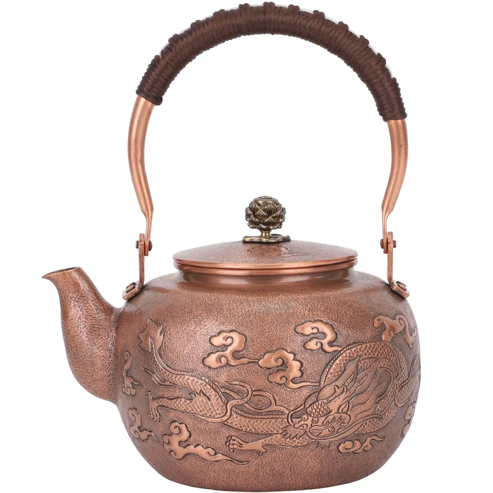 Copper Teapot Water Boiler Jug Coffee Pot for Hiking Picnic Tea Lovers Gift Copper Teapot Water Boiler Jug Coffee Pot for Hiking Picnic Tea Lovers Gift