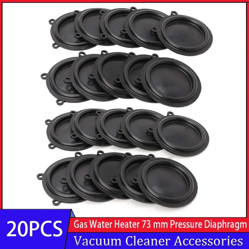 20pcs 73mm Two Ears Pressure Diaphragm for Water Heater Gas Accessories Water Connection Parts