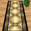 European Gold Corridor Carpet Luxury Decoration Home Hall Carpet Non-slip Washable Passageway Rug Custom Hotel Entryway Carpets 1