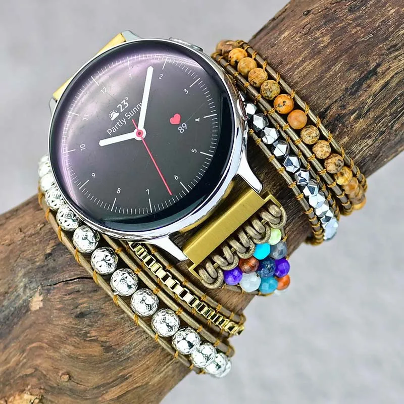 

Ремешок для часов Amazfit GTR 3 3Pro/Bip GTS/2/2e/2 Mini, богемный, в стиле ретро, 20 мм, 22 мм, GS Pro, GT2e, GT2 Pro, Active 2 S3