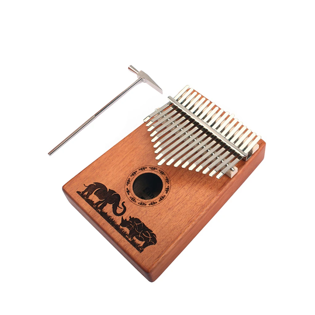 

17 Keys Kalimba Children Adults Interesting Wood 17-key Fingers Piano